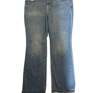 💜 Old Navy Classic Blue Kicker Boot Cut Jeans